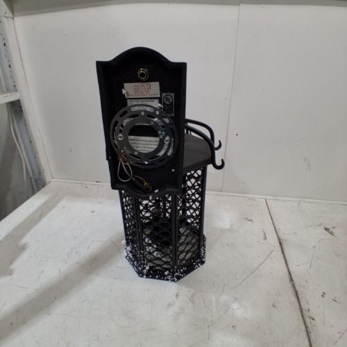 LOS OLIVOS IORN WALL LANTERN - 10.5" X 20.5" - BLACK (MODEL: B2373-TRN) image 5
