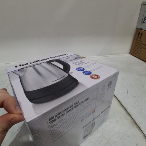 HAMILTON BEACH ELECTRIC KETTLE - 1L - STAINLESS STEEL (MODEL: 40998C) image 4