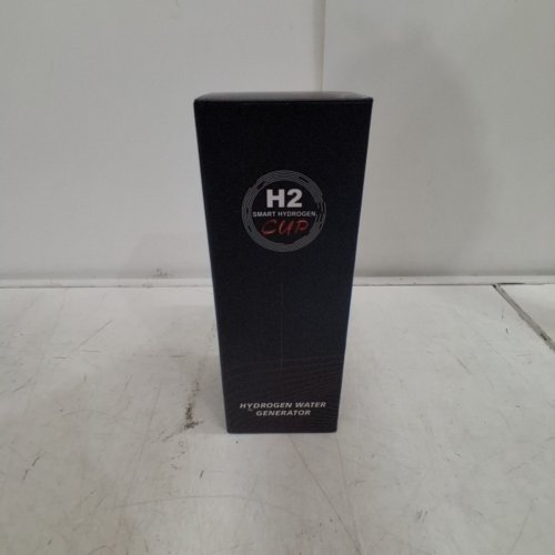 PORTABLE HYDROGEN GENERATOR WATER BOTTLE - 420ML - CLEAR/SILVER image 4