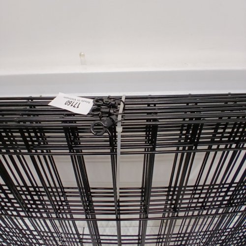 BESTPET 8 PANEL FOLDABLE DOG KENNEL EXERCISE CAGE - 24" - BLACK (MODEL: PP-24-BLACK) image 3