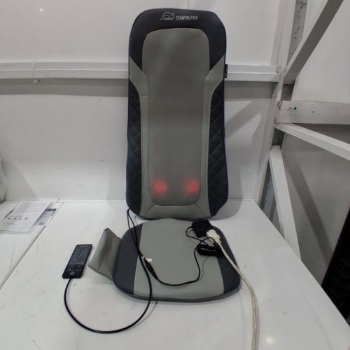SNAILAX SHIATSU BACK MASSAGER WITH HEAT - 44.1” × 16.7” × 5.9” - GREY (MODEL: SL-22A5) image 3