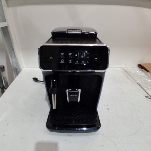 PHILIPS SERIES 2200 FULLY AUTOMATIC ESPRESSO/COFFEE MACHINE WITH BUILT-IN MILK FROTHER & GRINDER - BLACK (MODEL: EP2220/14) image 3