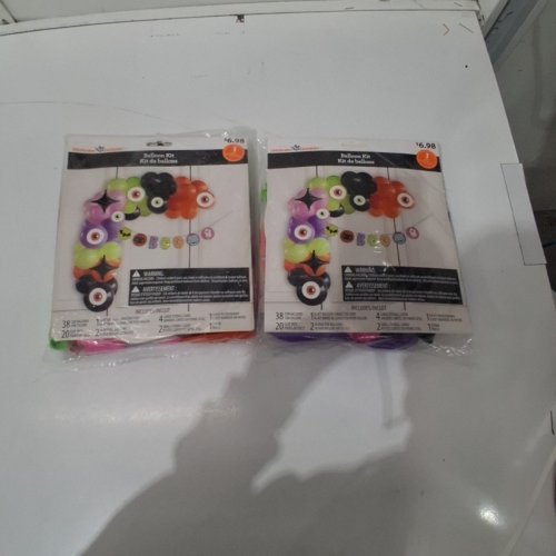 2PK WAY TO CELEBRATE! EYEBALL BALLOON KIT - 12" BALLOONS - MULTICOLOR image 3