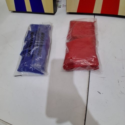 GOSPORTS PORTABLE SIZE CORNHOLE GAME SET WITH 6 BEAN BAG - 2FT X 1FT - WOOD/BLUE/RED (MODEL : CH-03-MDF-WOOD) image 3