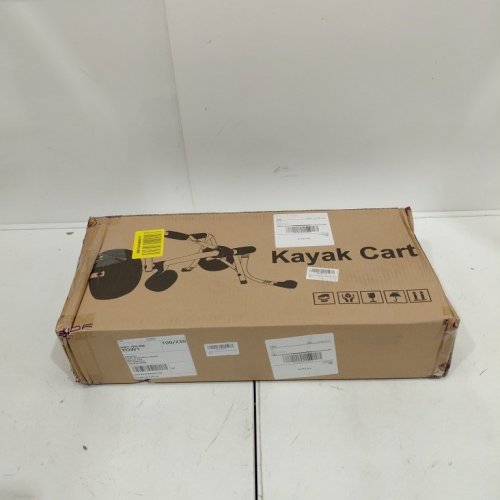 ONEFENG SPORTS KAYAK CART / CANOE CARRIER TROLLEY FOR CARRYING KAYAKS - 100LBS CAP - BLACK/SILVER (MODEL: OF2216) image 3