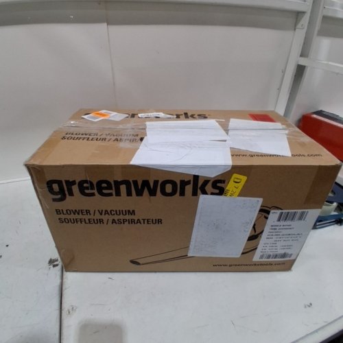 GREENWORKS 2-SPEED LEAF BLOWER/VACUUM *TOOL ONLY*- 375CFM/230MPH - 40V- GREEN/BLACK (MODEL: BVF443) image 5