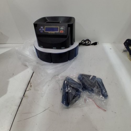 TASK FILE ELECTRONIC COIN COUNTER & SORTER (MODEL: XD-9005) image 3