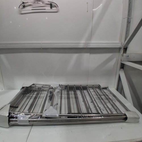 GREENWAY MULTI-LEVEL LAUNDRY DRYING RACK - 110LB CAPACITY - 54" X 38.3" X 24.4" TO 41.5" - STAINLESS STEEL/BLACK (MODEL: 2315612) image 3