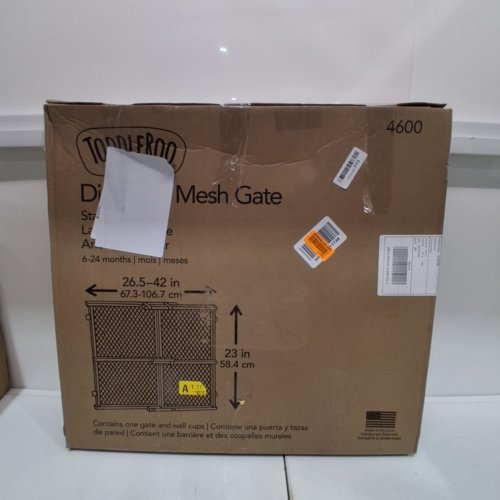 TODDLEROO BY NORTH STATES DIAMOND MESH GATE - 26.5" - 42" X 23" - WOOD - (MODEL: 4600) image 3