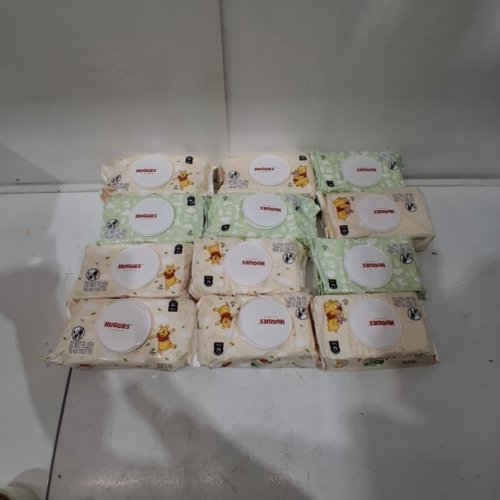 12PK HUGGIES NATURAL CARE SENSITIVE SKIN BABY WIPES (768 WIPES TOTAL) image 3
