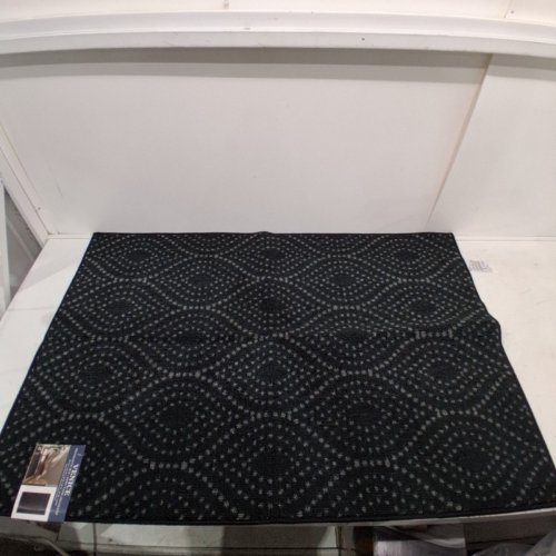 LANART VENICE NON-SLIP DECORATIVE MAT-30" X 45" - BLACK/GREY (MODEL: 2285383) image 3