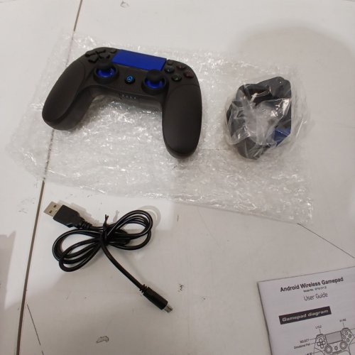 ANDROID WIRELESS GAMEPAD - BLACK/BLUE (MODEL: 8718 (V1.2) image 3