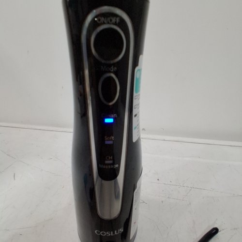 COSLUS ORAL WATER IRRIGATOR WITH FIVE TIPS - 300ML TANK - BLACK - MODEL:C20 image 2