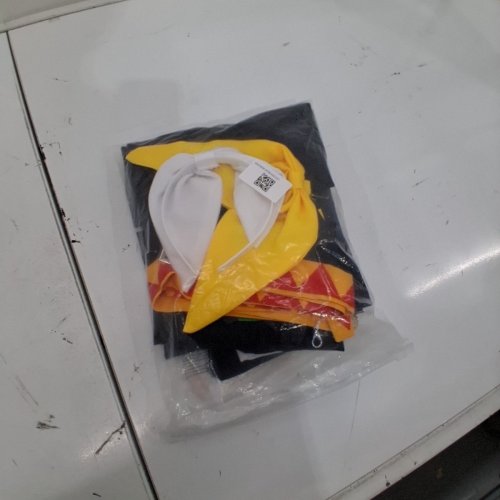 WOMENS YELLOW VOCALOID COSPLAY HALLOWEEN COSTUME - SMALL - YELLOW/BLACK/WHITE image 4