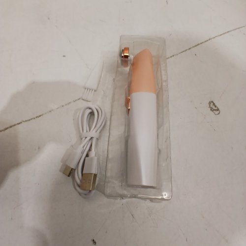 2-IN-1 FACIAL HAIR REMOVER AND EYEBROW TRIMMER - ROSE GOLD & WHITE (MODEL: IFAN233W) image 4