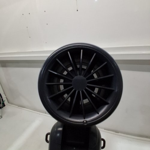 FOLDING HANDHELD FAN | 17M/S | 5W - DARK GREY (MODEL: S17) image 3
