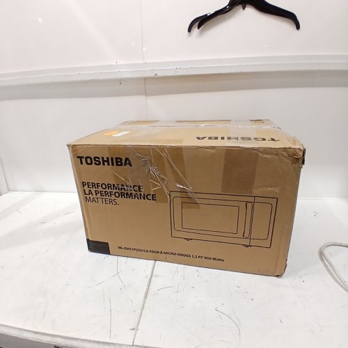 TOSHIBA COMPACT COUNTERTOP MICROWAVE OVEN - 1.2CU.FT - 1500W - STAINLESS STEEL (MODEL: ML-EM31P(SS)/CA) image 5
