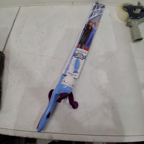 SHAKESPEARE DISNEY FROZEN II BEGINNER FISHING ROD AND REEL COMBO - 2.6FT - BLUE\PURPLE image 3