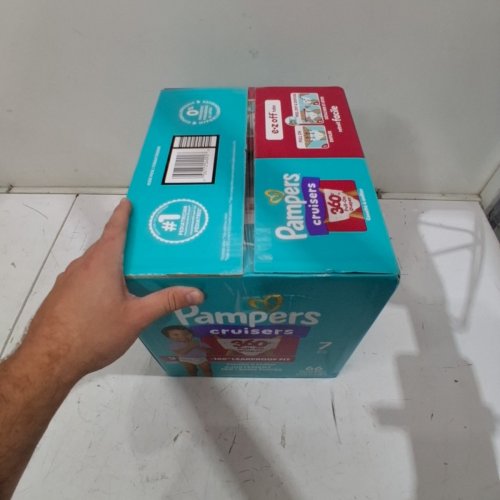 66PK PAMPERS CRUISERS 360° DIAPERS - SIZE 7 - MULTICOLOURED image 3