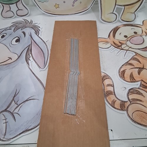 WINNIE THE POOH AND FRIENDS DISNEY JUNIOR CARDBOARD POPUP CHARACTER CUTOUTS- MULTICOLURED image 3