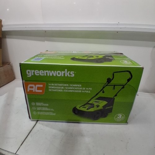GREENWORKS 13 AMP CORDED DETHATCHER - 14" - (MODEL: DT13B00 / DHA103) image 9