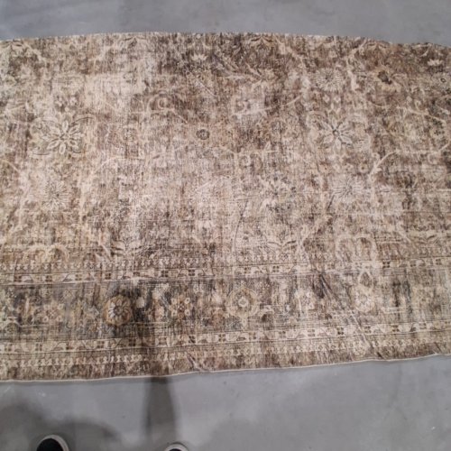 VINTAGE-STYLE AREA RUG - 9FT X 12FT - BROWN image 4