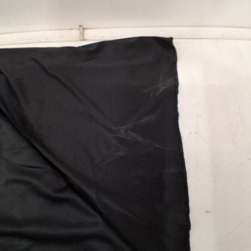 2PK POLYESTER DECORATIVE BACKDROP FABRIC - 54" X 72" - BLACK image 3