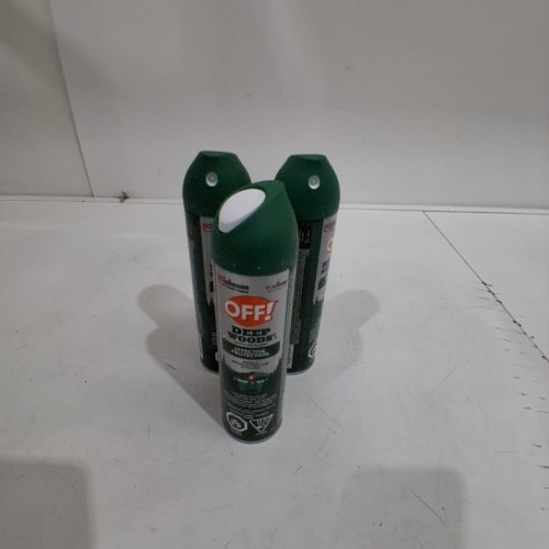 3PK OFF! DEEP WOODS INSECT REPELLENT LONG LASTING PROTECTION - 255G EACH (MODEL: 1191135) image 2