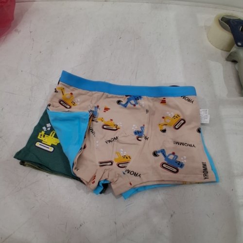 4PC CARTOON BOYS LIGHTWEIGHT UNDERWEAR - 4XL - ASSORTED image 2