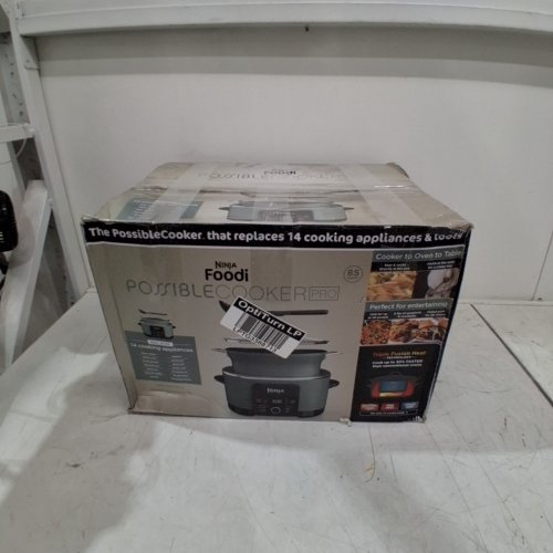 NINJA FOODI POSSIBLECOOKER PRO 8-IN-1 MULTI-COOK SLOW COOKER - 8.5QT - SEA SALT GREY (MODEL: MC1001GN) image 11