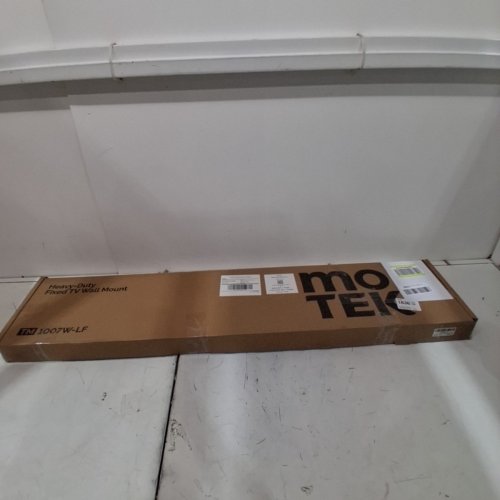 MONTEK HEAVY DUTY FIXED TV WALL MOUNT BRACKET-60" TO 120"- 300LBS MAX-BLACK-(MODEL:TM1007W-LF) image 4