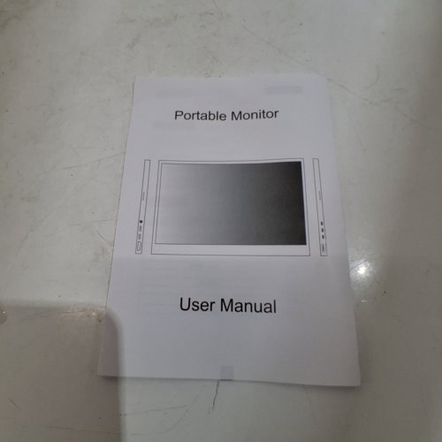 PORTABLE TOUCHSCREEN MONITOR - 17.3" 4 K UHD - BLACK image 3