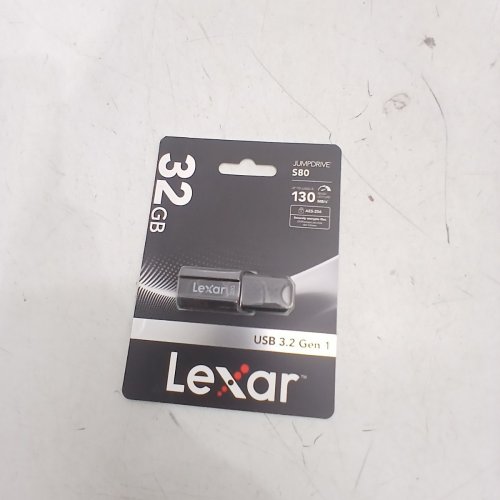 LEXAR JUMPDRIVE USB 3.2 GENERATION 1 FLASH DRIVE - 32GB - UP TO 130 MB/S - BLACK (MODEL: S80) image 2