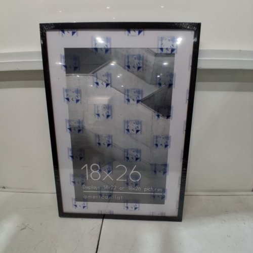 AMERICANFLAT PICTURE FRAME - 18" X 26" - BLACK image 2