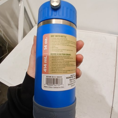 BPS KIDS' WATER BOTTLE - 14 OZ - BLUE (MODEL: KSTLWB-CB-14) image 2