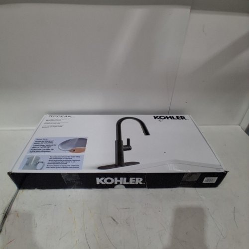 KOHLER RODEAM PULL-DOWN KITCHEN FAUCET WITH TOUCH CONTROL & 2 SPRAY FUNCTIONS-1.5GPM - MATTE BLACK (MODEL: R38473-BL / 1806389) image 6