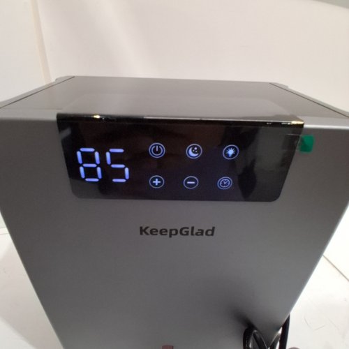 KEEPGLAD SMART DEHUMIDIFIER - 98OZ CAPACITY - 1000SQFT - GREY (MODEL: RX02-B) image 2