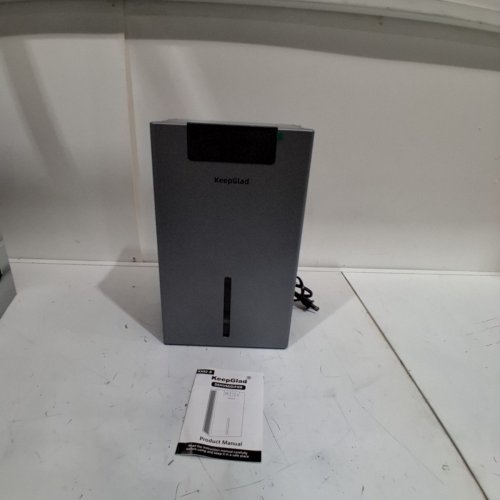 KEEPGLAD SMART DEHUMIDIFIER - 98OZ CAPACITY - 1000SQFT - GREY (MODEL: RX02-B) image 3