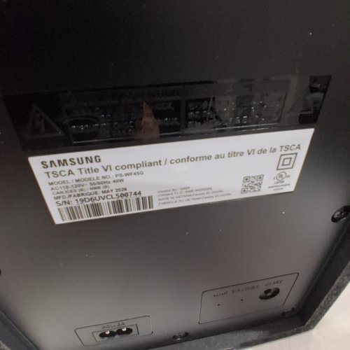 SAMSUNG 2.1CH SOUNDBAR W/DOLBY DIGITAL 5.1 & WIRELESS SUBWOOFER - BLACK (MODEL: HW-B550F) image 5