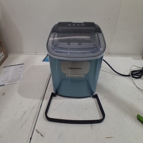 EUHOMY COUNTERTOP ICE MAKER - MAKES 26LBS/DAY - STAINLESS STEEL (MODEL: IM-06S) image 3