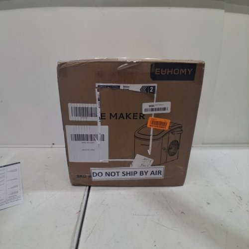 EUHOMY COUNTERTOP ICE MAKER - MAKES 26LBS/DAY - STAINLESS STEEL (MODEL: IM-06S) image 6