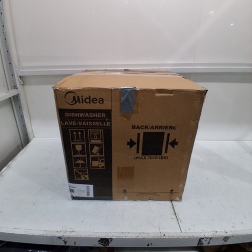 MIDEA COUNTERTOP DISHWASHER PORTABLE WITH BUILT IN WATER TANK - 6L CAPACITY, 162ºF TEMP - 16" X 17" X 20" - WHITE - (MODEL: MDC17P2DWW) image 7