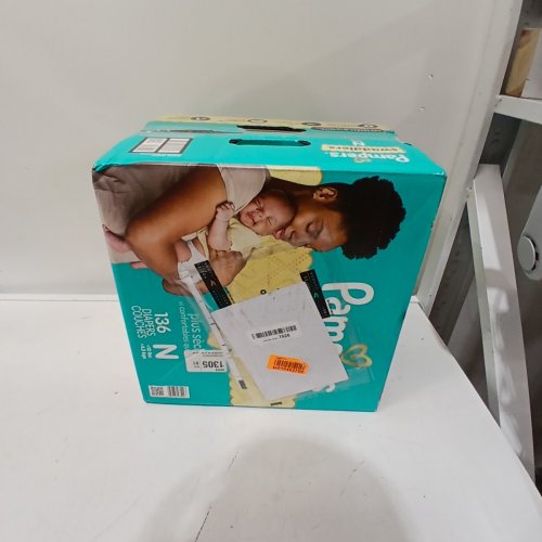136PK PAMPERS SWADDLERS DIAPERS - NEWBORN SIZE image 3