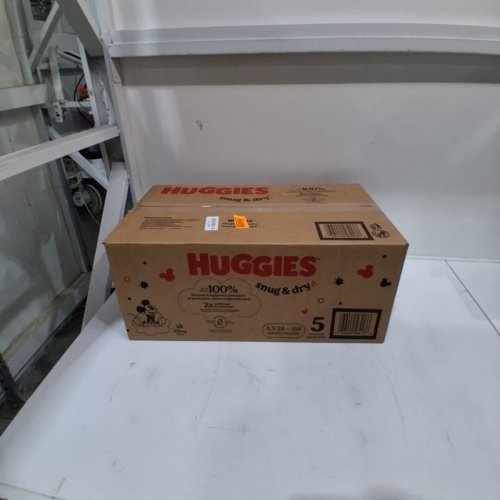 168PK HUGGIES SNUG & DRY BABY DIAPERS - SIZE 5 (27+ LBS) image 3
