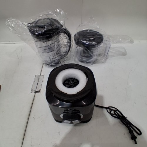 LINKCHEF 3-IN-1 SMOOTHIE BLENDER/FOOD PROCESSOR - 57 OZ - BLACK (MODEL: TB-6115) image 3