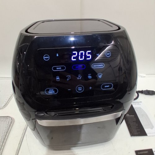 CHEFMAN MULTIFUNCTIONAL COUNTERTOP DIGITAL AIRFRYER+ CONVECTION OVEN - 10QT - 1700W - BLACK (MODEL: RJ38-10-RDO-V2-AM) image 2