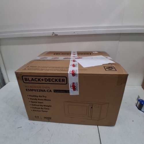 BLACK+DECKER 5-IN-1 MICROWAVE OVEN WITH AIR FRY- BLACK (MODEL: ES9P032NA-CA) image 7