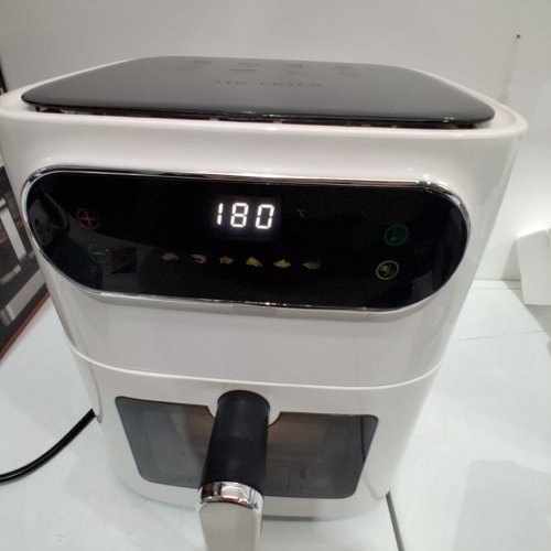 MULTIFUNCTRIONAL AIR FRYER - 11.8" X 11.8" X 14.76" - WHITE (MODEL: AF01) image 2