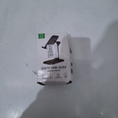 DESKTOP PHONE HOLDER - FITS MOST PHONES - WHITE AND BLACK image 4