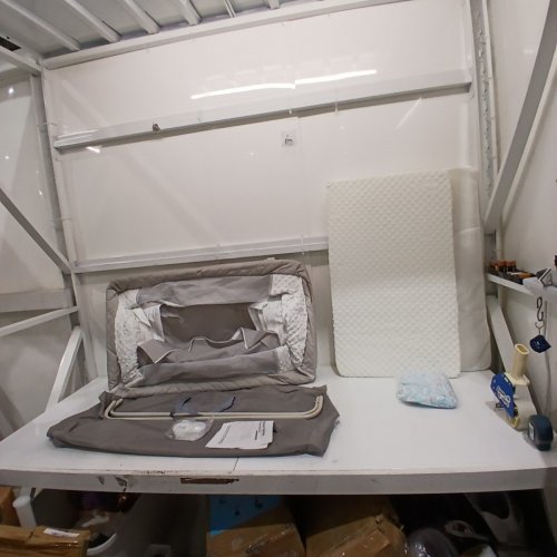 MINOBUB BABY BASSINET BEDSIDE SLEEPER - 4 ADJUSTABLE HEIGHTS - GREY (MODEL: PX001) image 2